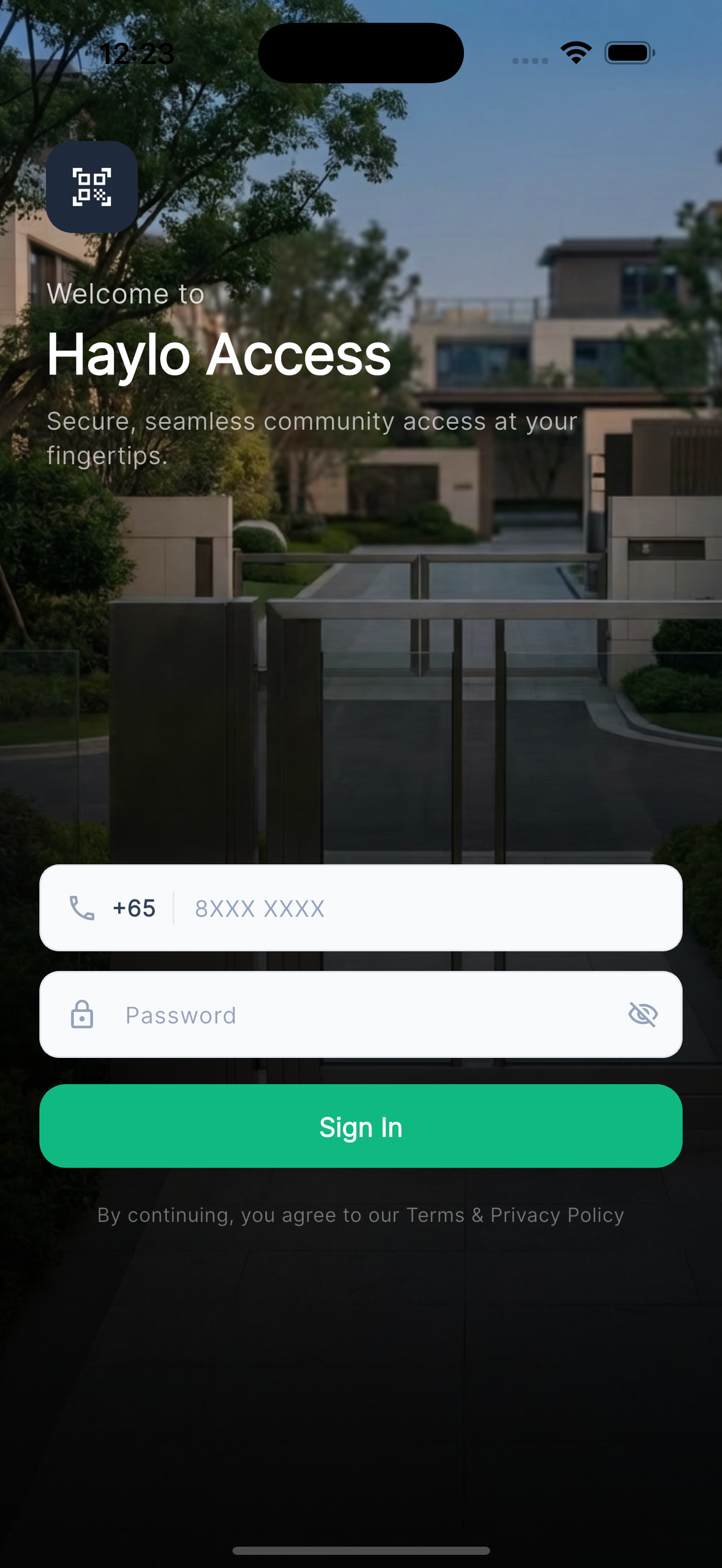 Haylo App Login